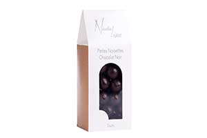 Perles Noisettes Chocolat Noir